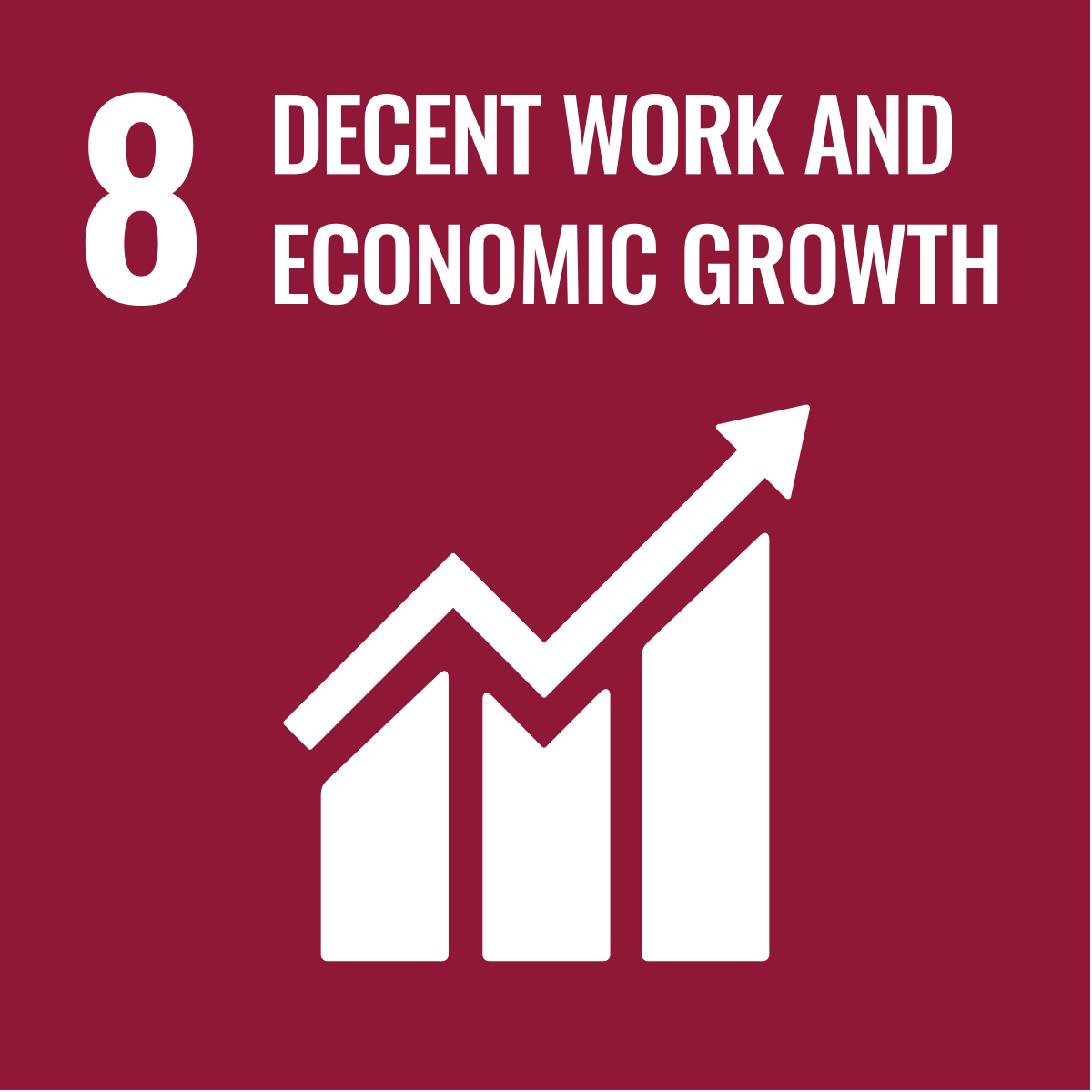 SDG-8 infographic